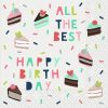 Dekorszalvéta - Happy Birthday All the Best